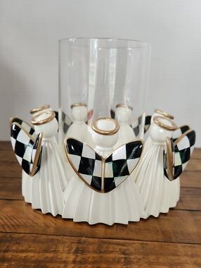 MacKenzie-Childs Farmhouse Angel Candle Holder